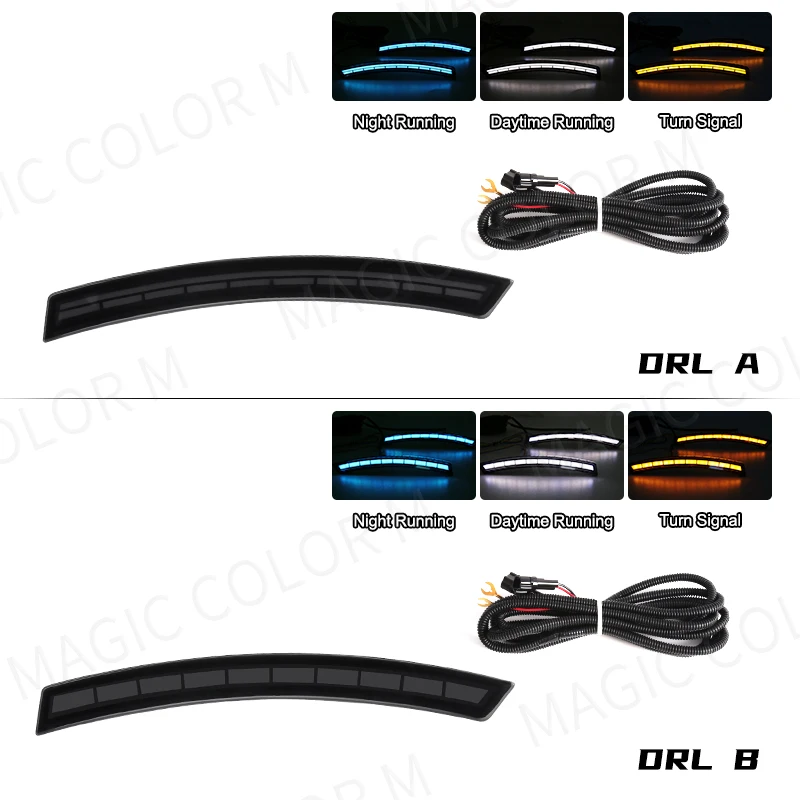 Автомобильное переднее колесо для Honda CRV 2023 2024 3 функции светодиодные боковые