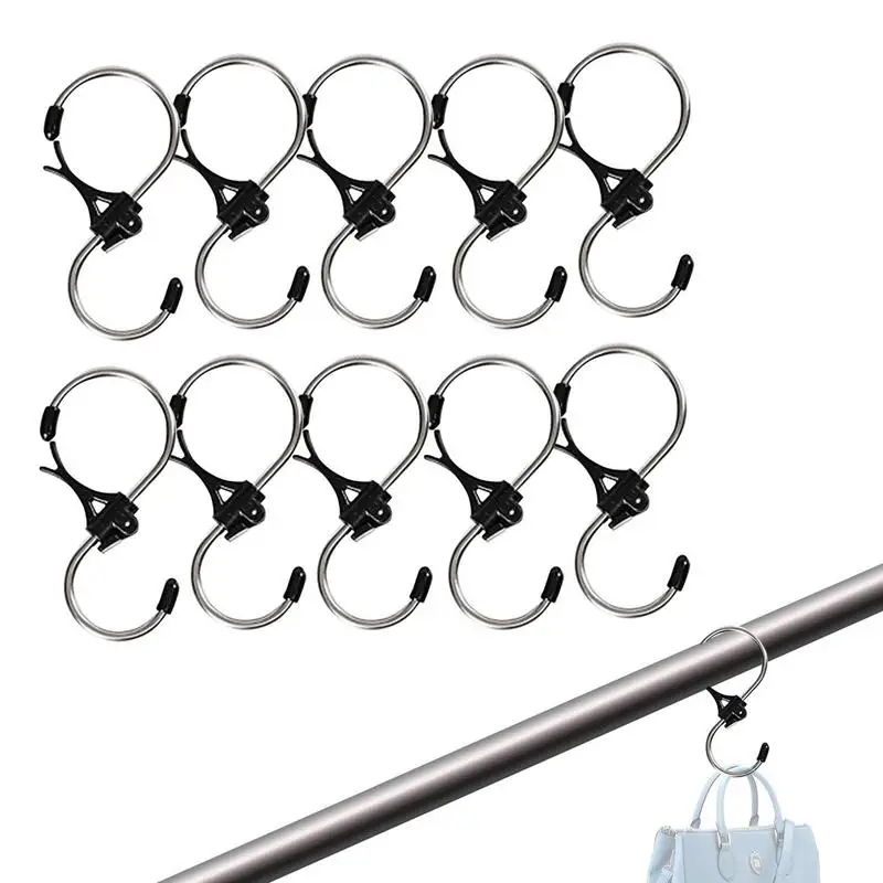 

10 шт., сверхпрочные S-образные крючки из нержавеющей стали