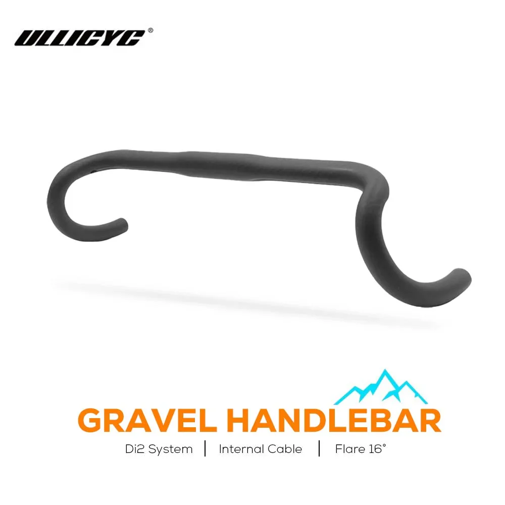 Новый углеродный руль T1000 для гравия экзотропизм ручка 31 8 мм велокросса