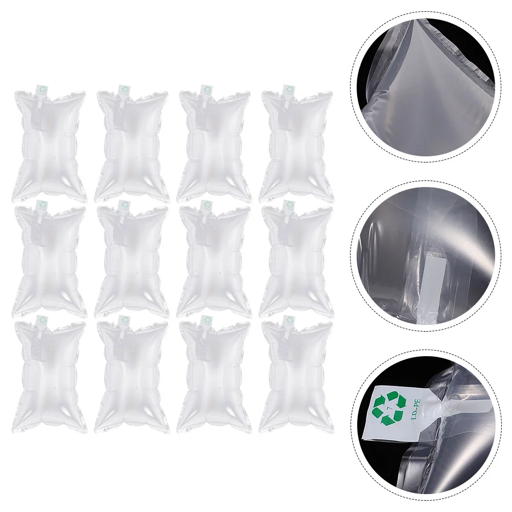 

50 Pcs Multi-use Air Bags Filling Bag Airplane Pillow Inflatable Delivery Wrapping Pouches Anti-collision Packaging Pe