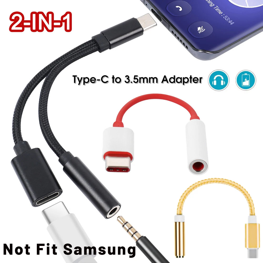 

Кабель-переходник с USB Type-C на 3,5 мм Aux Type-c 3 5 Jack