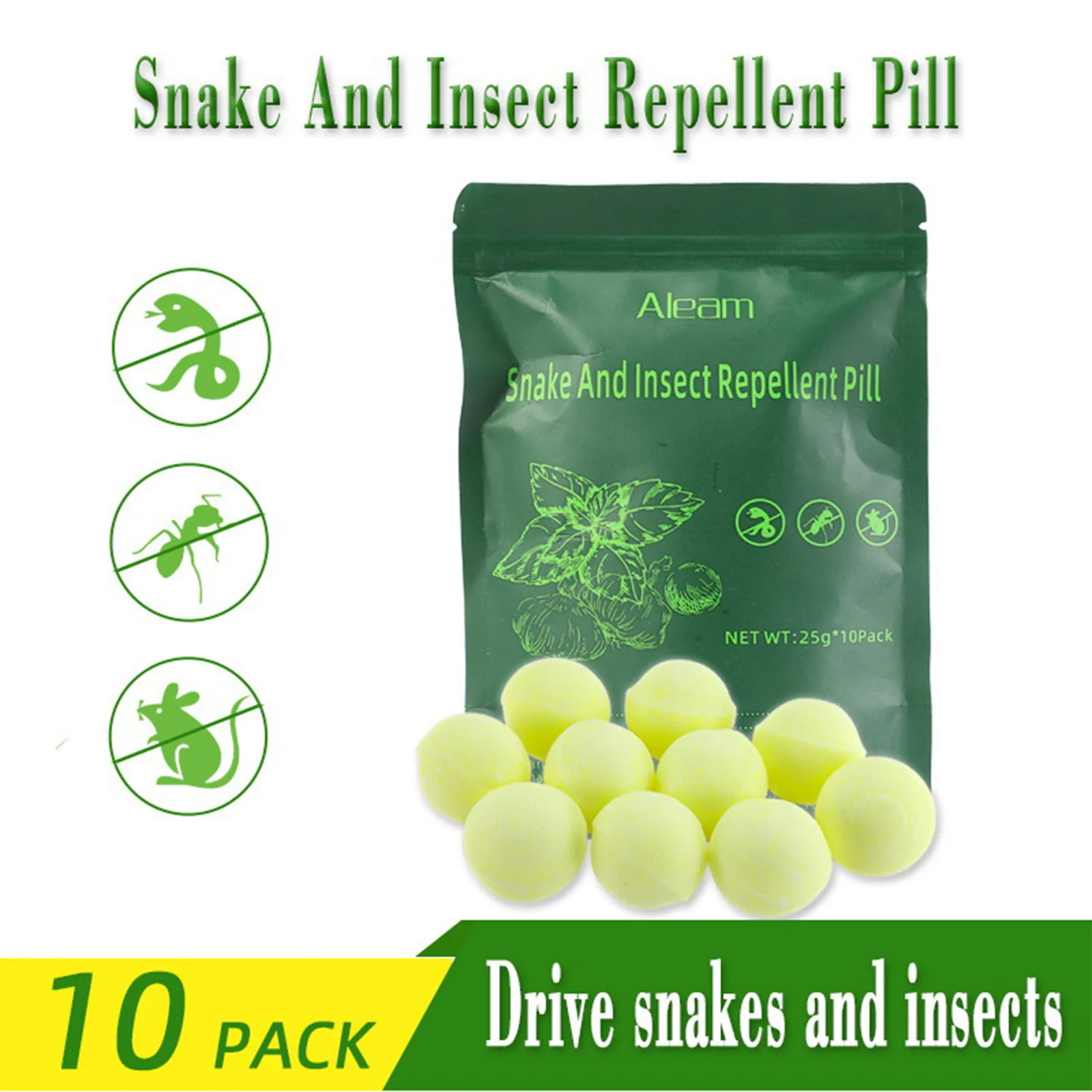 

10pcs Snake Repellents Snake Repelling Bags Keep Snakes Out Of Your Garden Yard Home Attic And More Safe To Use Around Home