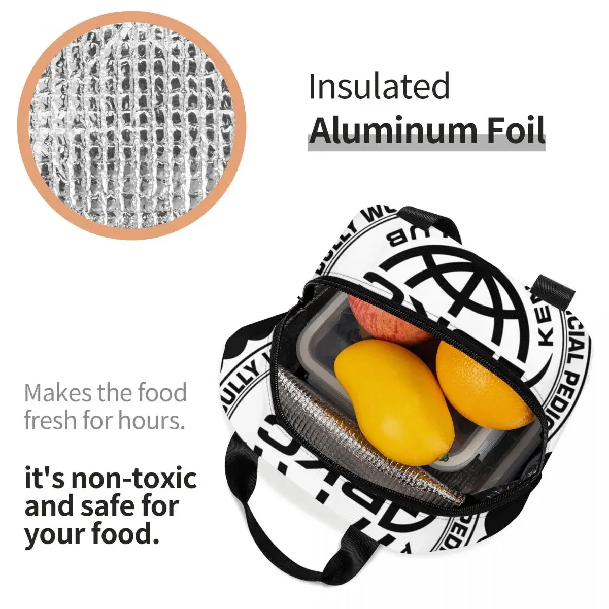 ABKC American Bully Kennel Club сумка для ланча унисекс портативный охлаждающий изолированный