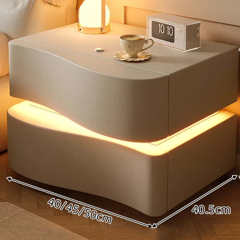 Недорогой ночной столик в скандинавском стиле современный минималистичный