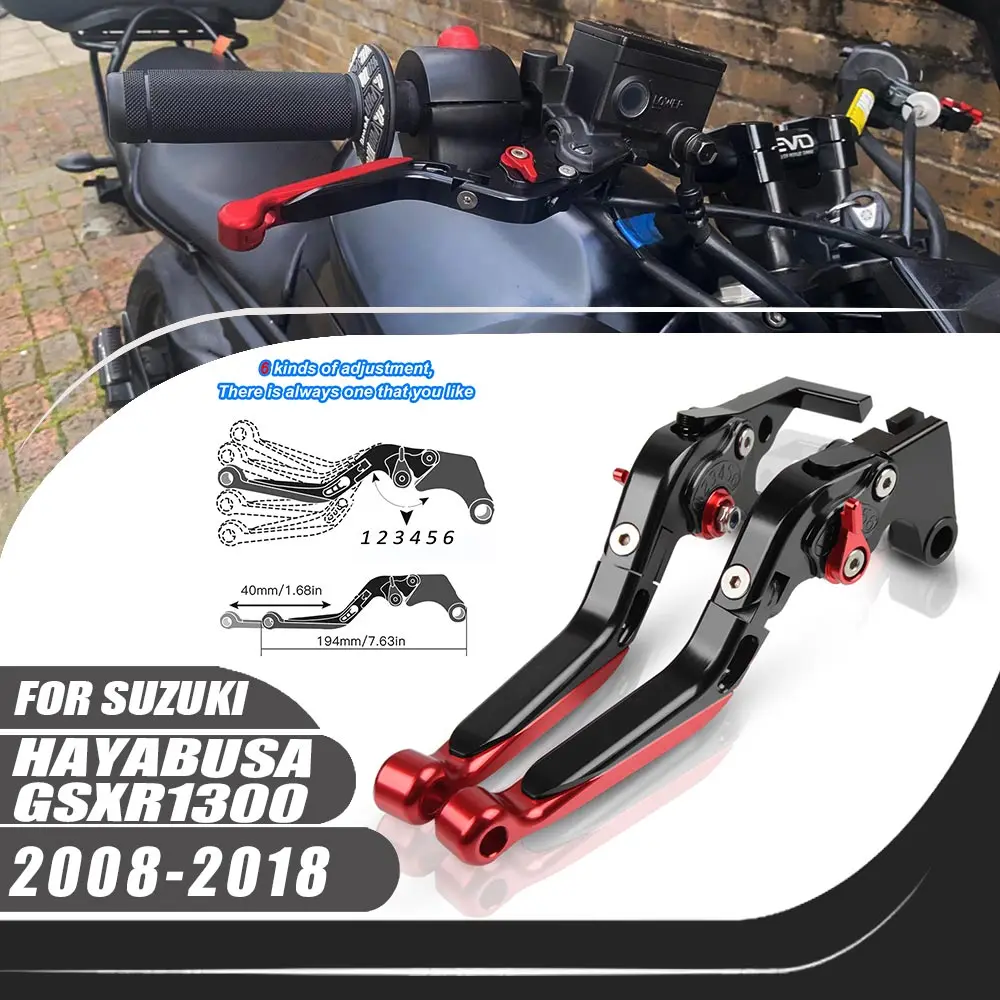 Для Suzuki Hayabusa GSX1300R GSXR1300 2008-2018 мотоцикл регулируемый складной выдвижной рычаг
