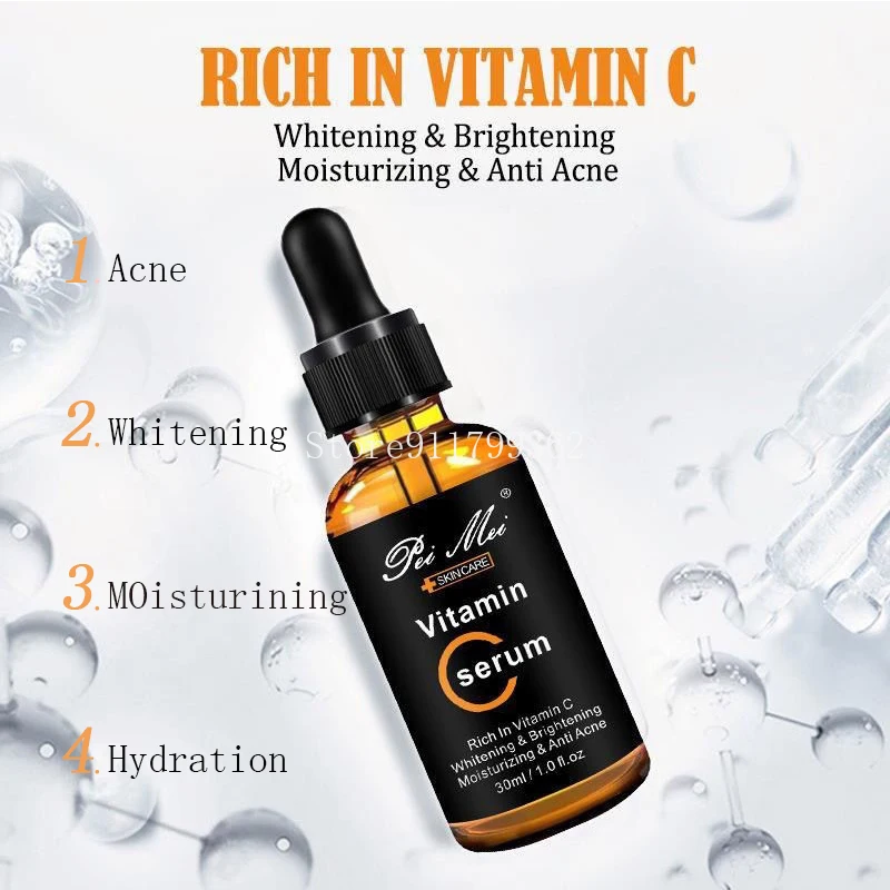 

30ml VC essence Facial lightening melanin fine lines moisturizing skin moisturizing hydrating original liquid