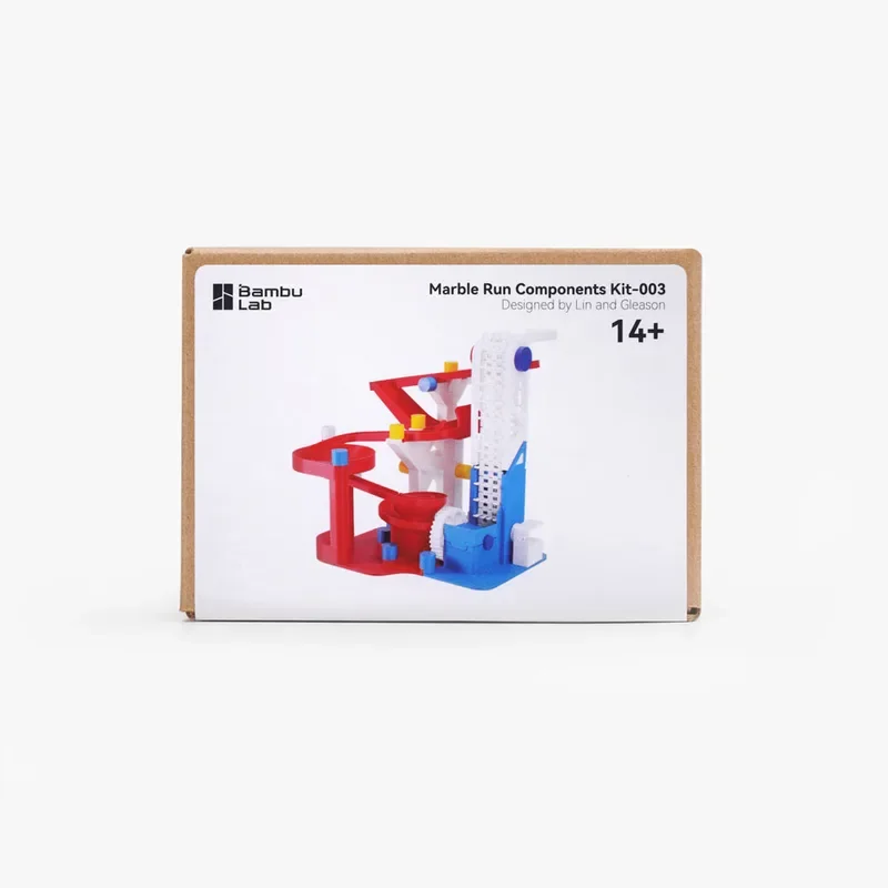 Для Bambu Lab Marble Run 003 3D-принтер Bamboo Inball Runway Components Kit Маркер World Equipment DIY Печать Детские