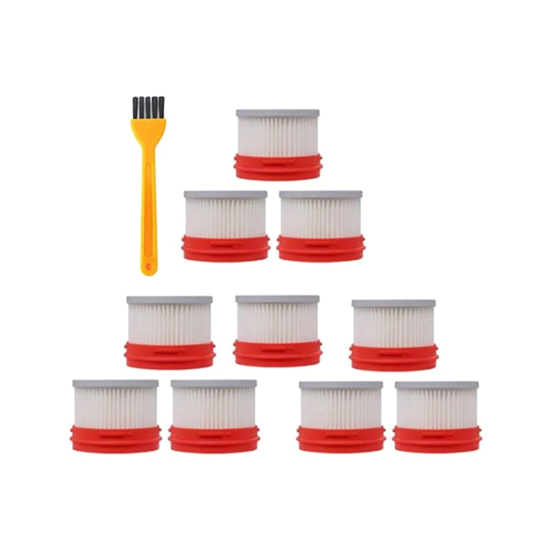 

10 Pcs Replacement HEPA Filter Suit For Xiaomi Dreame V9 V9B V10 Wireless Handheld Vacuum Cleaner Accessories Parts