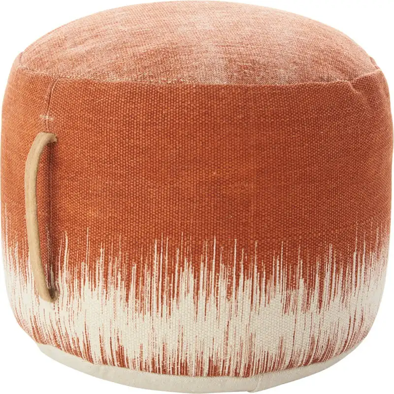 

Styles Clay Stonewash Drum Pouf , 20" x 20" x 12"