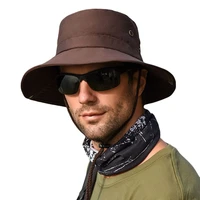 mens hat bucket hat outdoor sun protection hats for men fashion summer hat sun visor fishermans hat anti uv sun hat