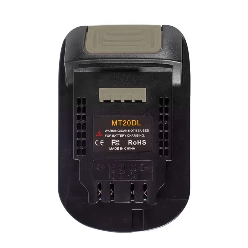 

Адаптер для аккумуляторов Makita 18V Li-ion для беспроводных электроинструментов Dewalt 18V 20V, совместимый с Makita Bl1830, Bl1860, Bl1815.