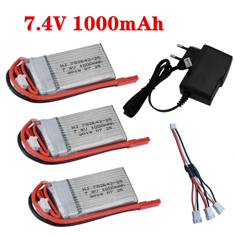 

Аккумулятор Lipo для Mjxrc X600, 7,4 В, 1000 мА · ч