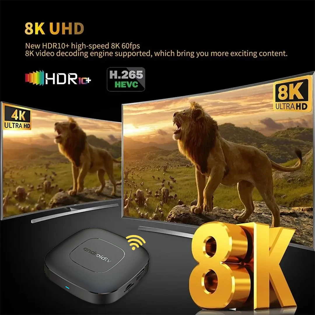 Телеприставка Smart TV Box T1 Android 13 Allwinner H313