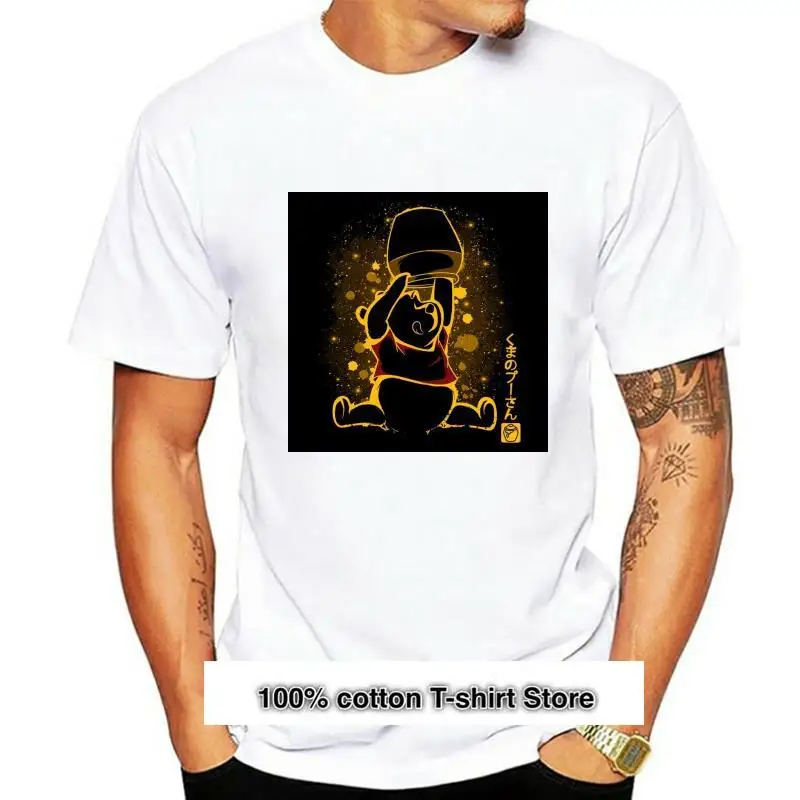 

Camiseta de winni the phooh para niños y adultos, camisa inspirada en diney con efecto de pintura, tallas