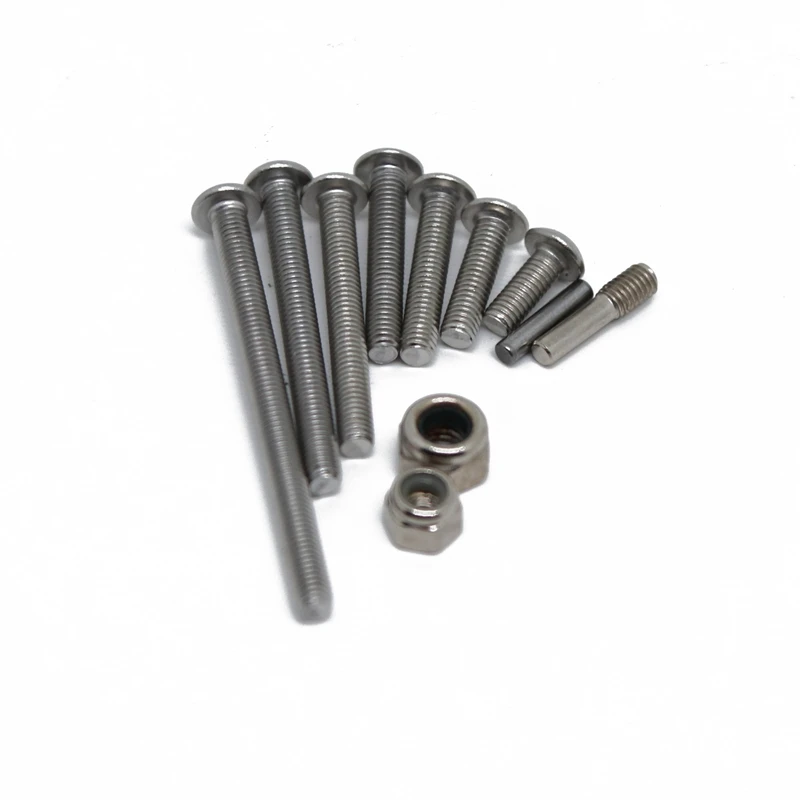 Набор винтов M3 M4 для 1/10 Traxxas 2WD Slash Rustler Stampede Bandit обновленные детали аксессуары