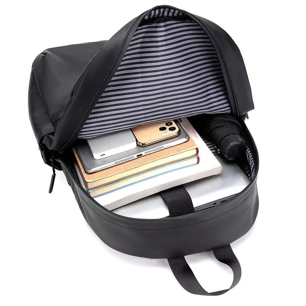 

Laptop Bag For 13 14 15.6 Inch Luxury PU Backpack School Bag Anti-theft Backpack High Capacity Travel Waterproof Case Backpacks