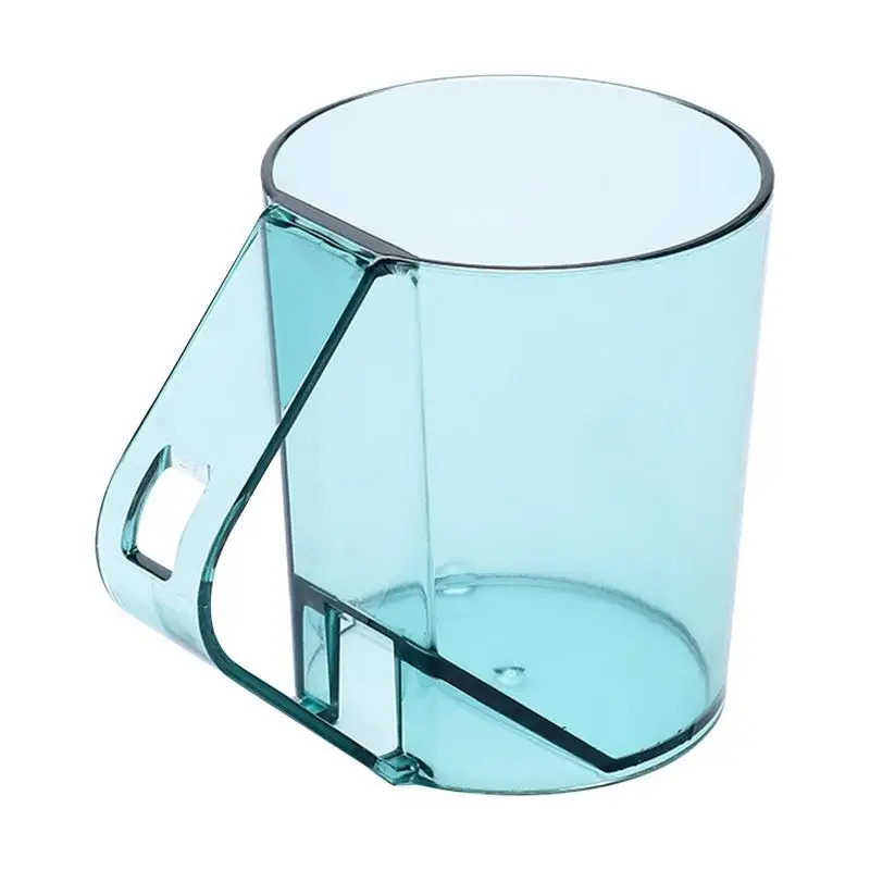 

Креативная портативная чашка для мытья ванной комнаты, пластиковая прозрачная чашка для полоскания рта, держатель для зубной щетки, принадлежности для ванной комнаты