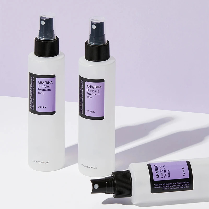 Отшелушивающий спрей для лица COSRX AHA/BHA, 5,07 унций, 150 мл