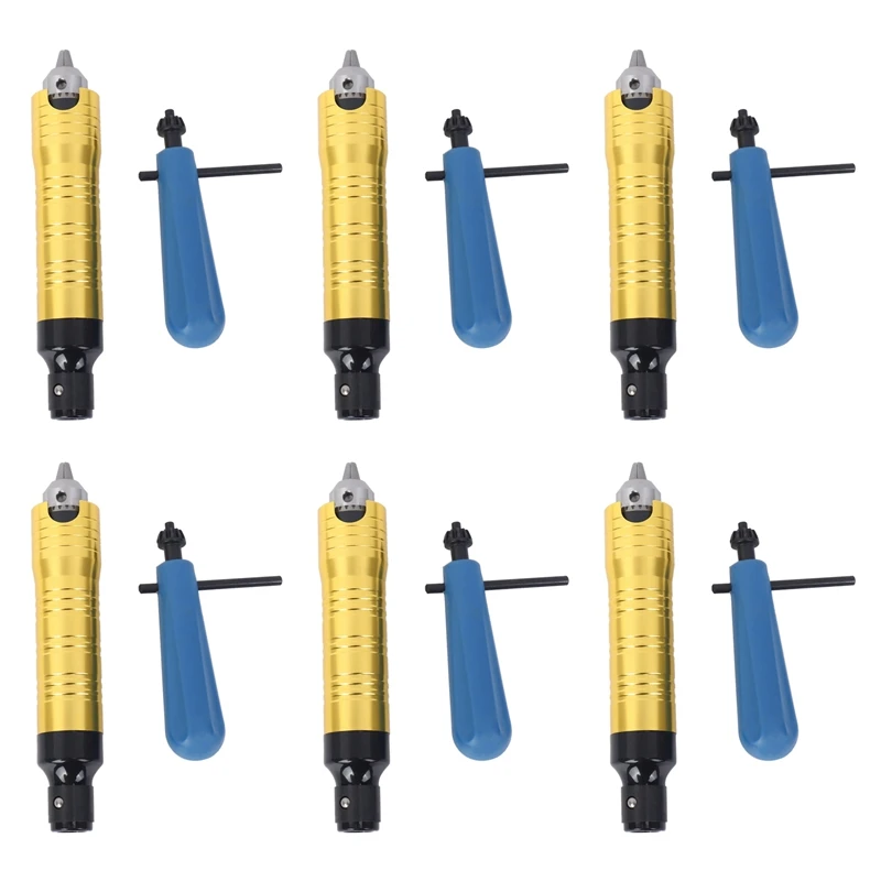 6X Flexible Shaft 6.5Mm Flex Shaft Handpiece Power Tool Electric Drill Handle Chuck Separate Mini Grinder Accessories