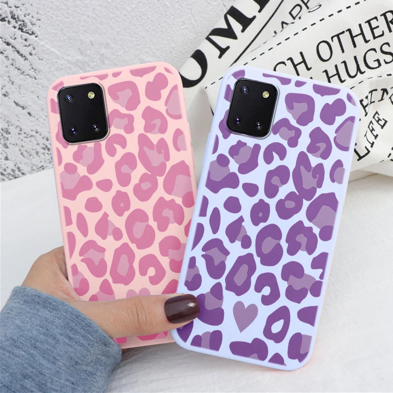 Чехол для Samsung Galaxy Note 10 Lite мягкий силиконовый чехол из ТПУ защитный Funda Capa Shell