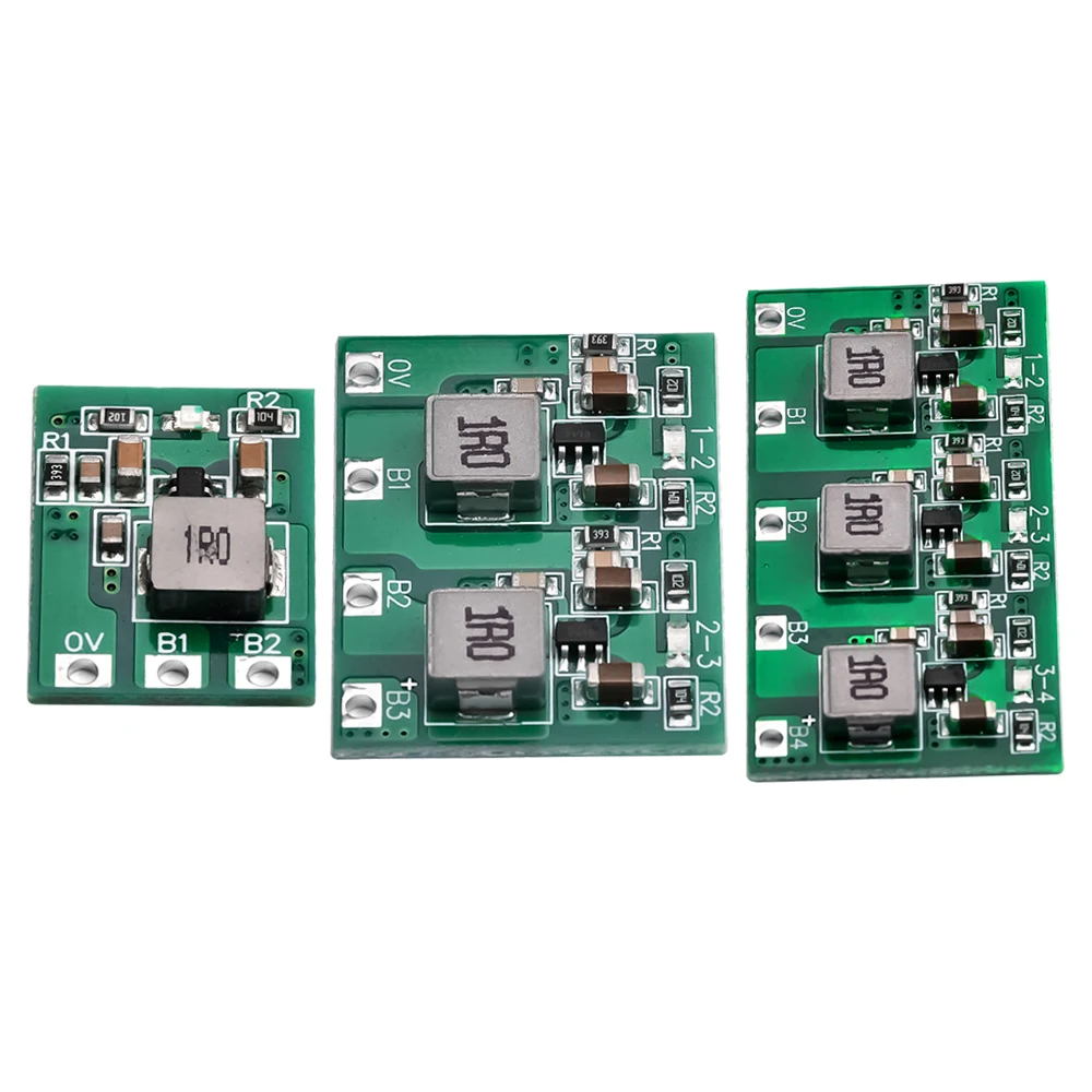

2S 3S 4S 3V~4.5V 1.3A Active Equalizer Lithium/Lifepo4 Battery Active Balancer Board Energy Transfer Board/LED Working Indicator