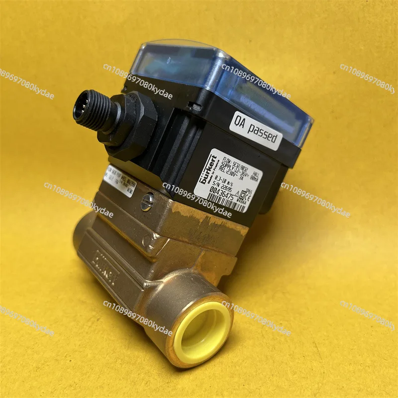 Расходомер турбины Burkert Se32 8032 потока S/n латунные инструменты из нержавеющей стали