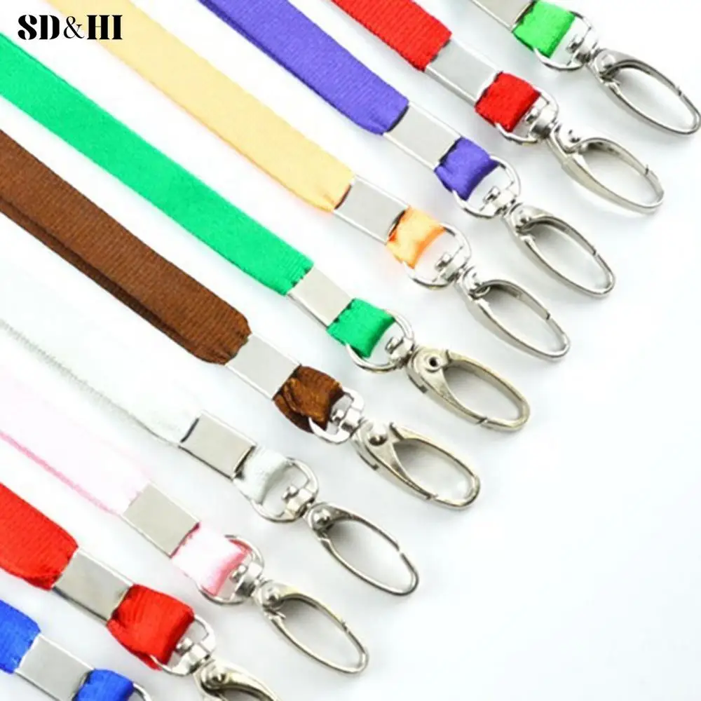 

Дешевый подвесной шейный шнурок для iPhone, ремень для камеры, USB-держатель для ID-карты, именной значок, держатель ключей, металлический зажим