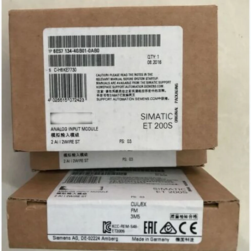 1 шт. оригинальный 6ES7134-4GB01-0AB0 Новый в коробке 6ES71344GB010AB0