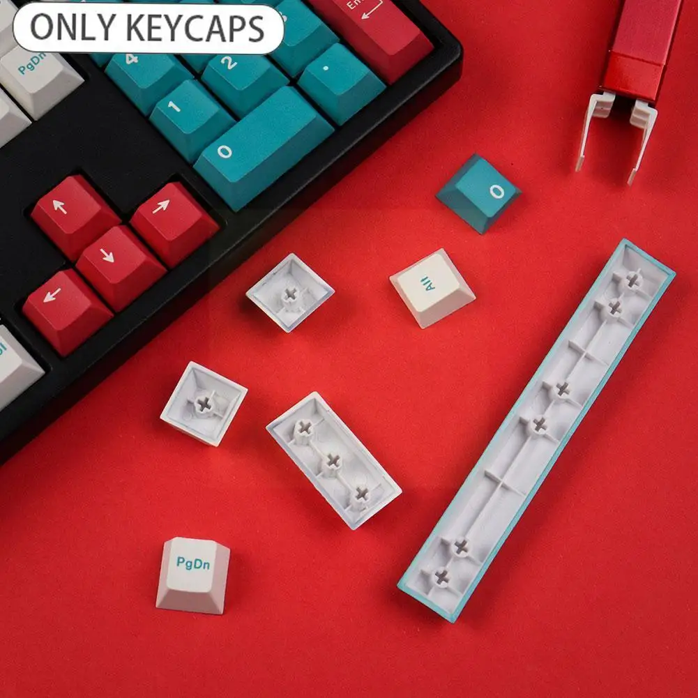 

Клавиши Gmk Deku профиль Pbt высота сублимации 129 клавиш Рождественская цветная клавиатура для Mx Переключатель механическая клавиатура I5m5