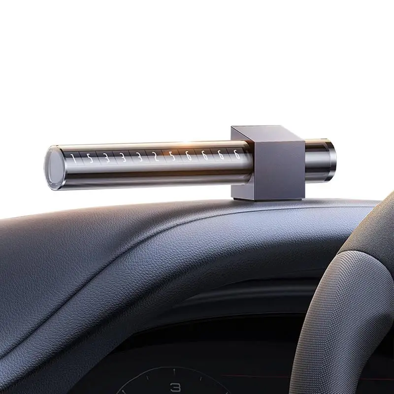 

Временная парковочная карточка с номером, сменная фотография для автомобильного интерьера, защита от воздействия, декоративные парковочные принадлежности для