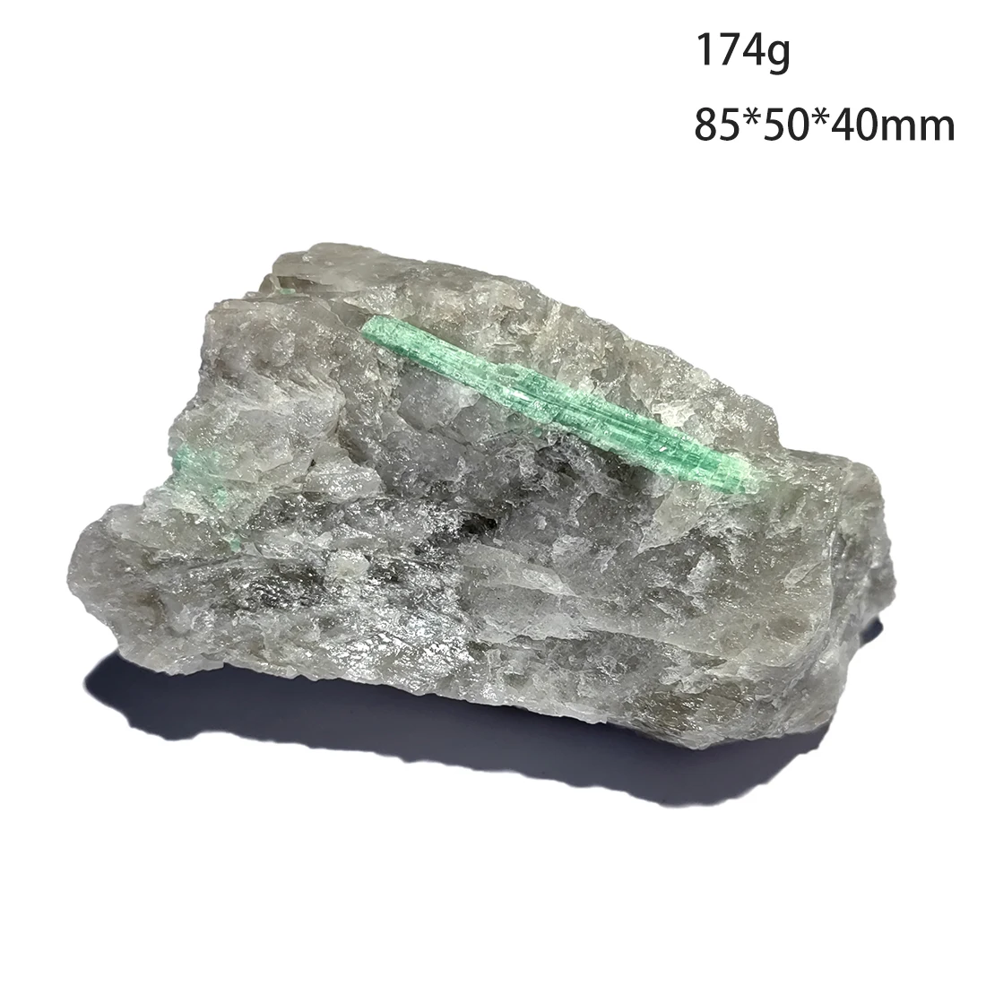 

C3-8A TOP 100% Natural Quartz Emerald Mineral Crystal Specimen Home Decoration From Malipo Wenshan Yunnan Province China
