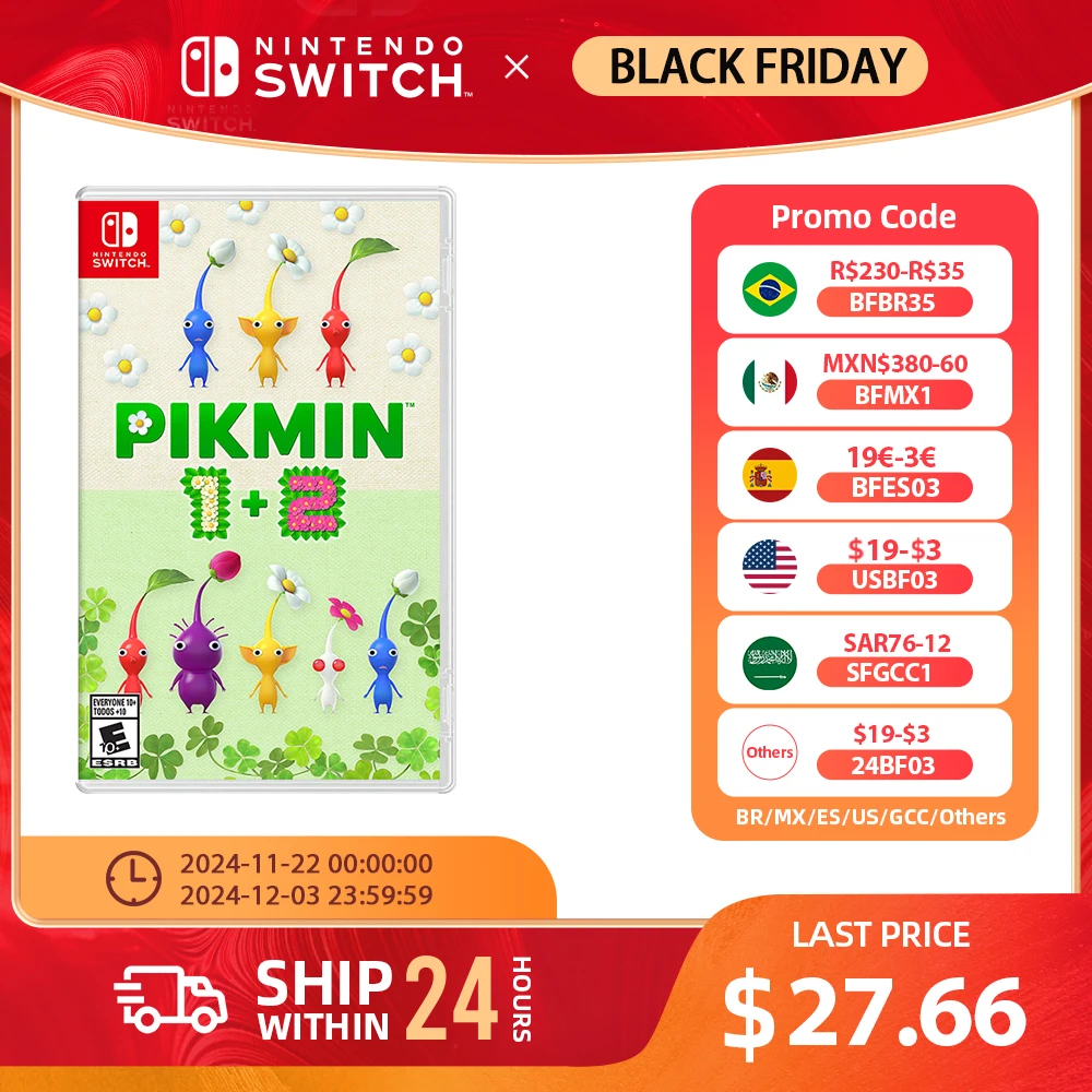 Игровые предложения Nintendo Switch-Pikmin 1 + 2-картридж для игр