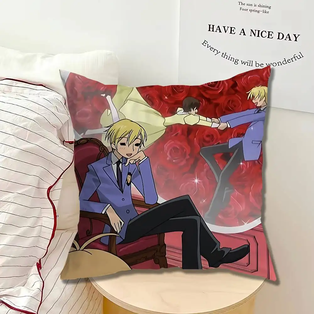 Фото OHSHC O-Ouran High School Наволочка для одной подушки, чехол для диванной подушки, декор для дома и комнаты №2