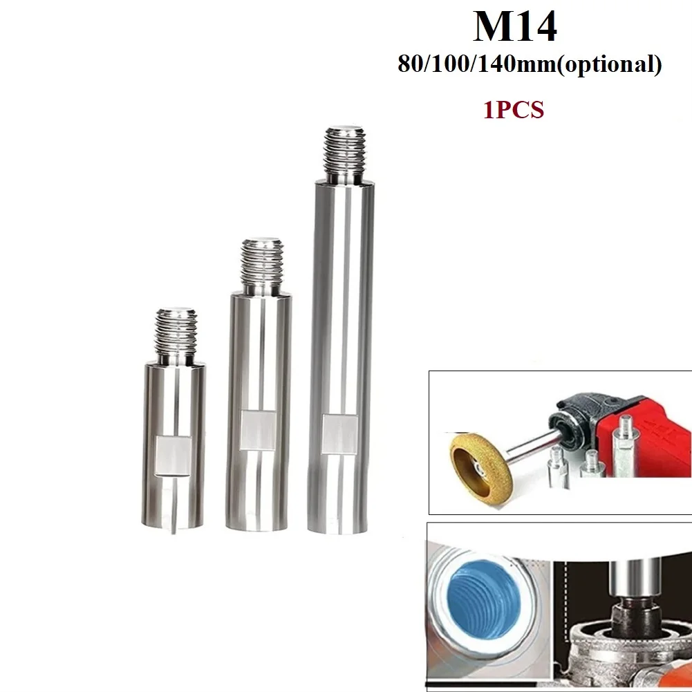 

M14 Thread Adapter Extension Rod Angle Grinder Connecting Rods 80 /100/140mm Polishing Grinding Connection Accessories