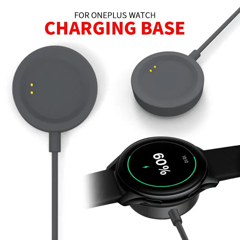 

100cm Watch Usb Charger Output Protection Oneplus Watch Charger Smart Watch Accessories Watch Dock Anti-over-voltage 5v/1a Abs