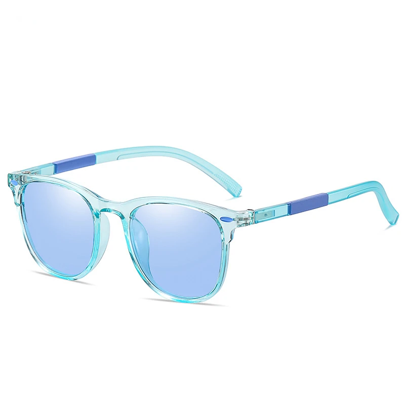 

AORON New Polarized Sunglasses Teen Fashion Retro Dustproof Glasses Colorful Anti-UV Sunglasses