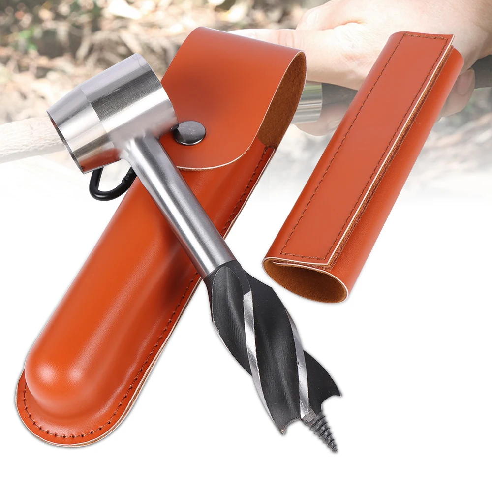 

Bushcraft Outdoor Auger Wrench Woodworking Hand Drill Multitool for Outdoor Survival Camping Tool Camping Bushcraft Accessories
