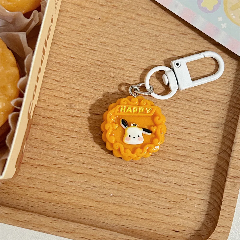 Милый брелок с изображением лунного торта середины осени Kt Cat Kuromi Melody сумка