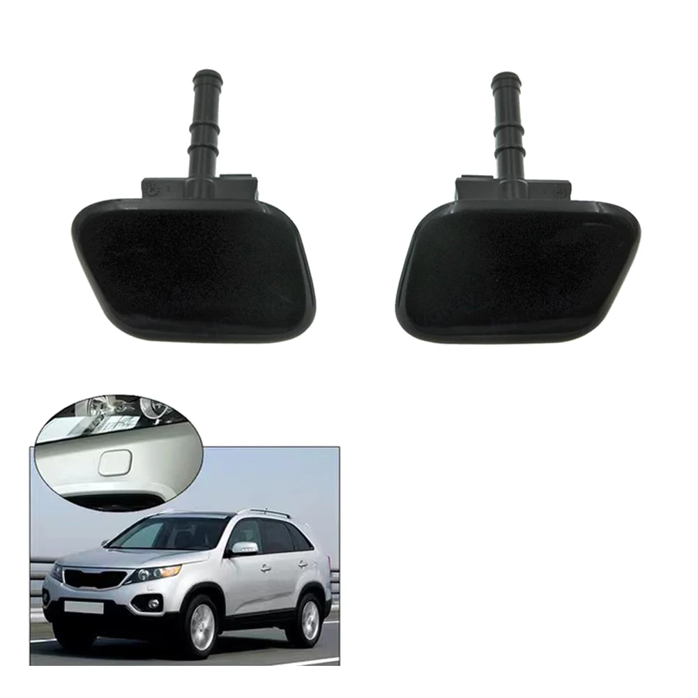 Для KIA Sorento 2009- 2012 передний бампер головная лампа Омыватель сопло Крышка корпуса