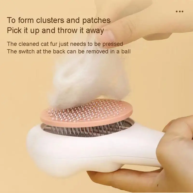 

Pet Grooming Brush Cute Prevent The Hair From Tangling Convenient Portable Pet Products Pet Comb Cat Brush