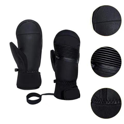 Лыжные перчатки из полиэстера