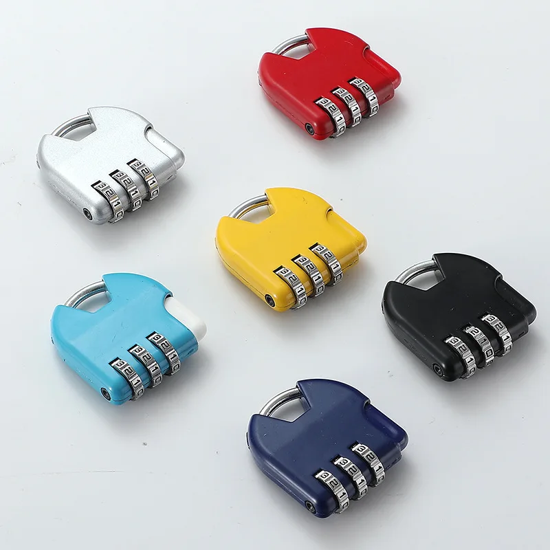 3 Digits Portable Combination Password Lock Luggage Lock Backpack Lock Padlock Travel Backpack Lock