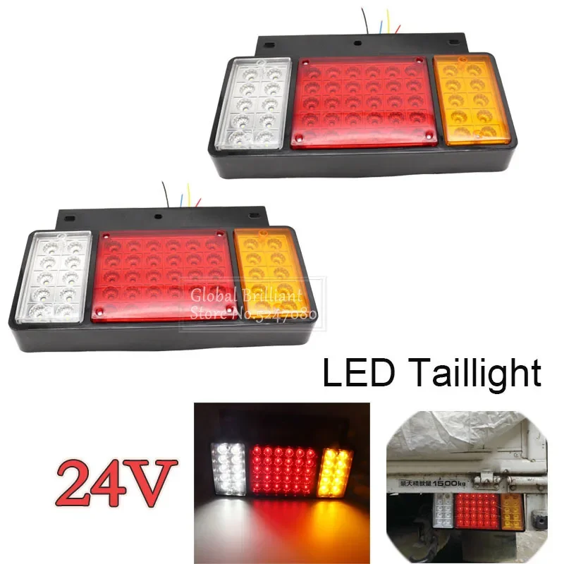 

Фонарь задний водостойкий 24 В, 50 светодиодный, подходит для ISUZU Elf Truck NPR NKR NHR NLR 1984-up