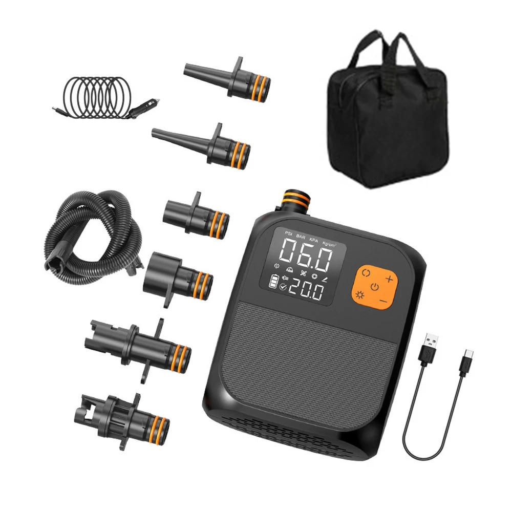 Портативный Электрический Воздушный Насос Для Весел Компрессор Высокого