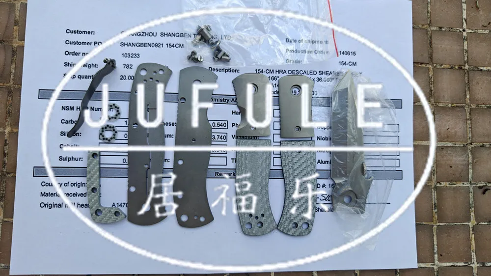 Нож JUFULE из углеродного волокна