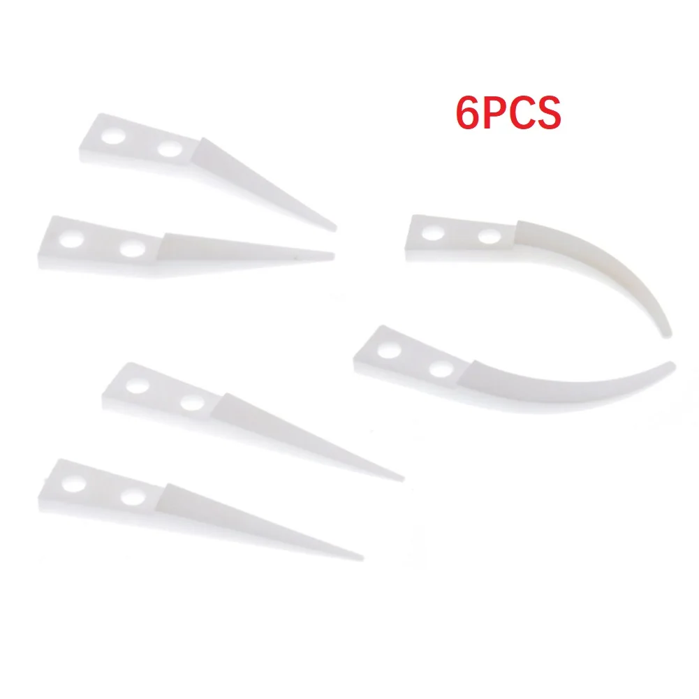 

Household Products Tweezers Tip Hand Tools White Straight Ceramic High Temperature Little And Big Curved Replaceable