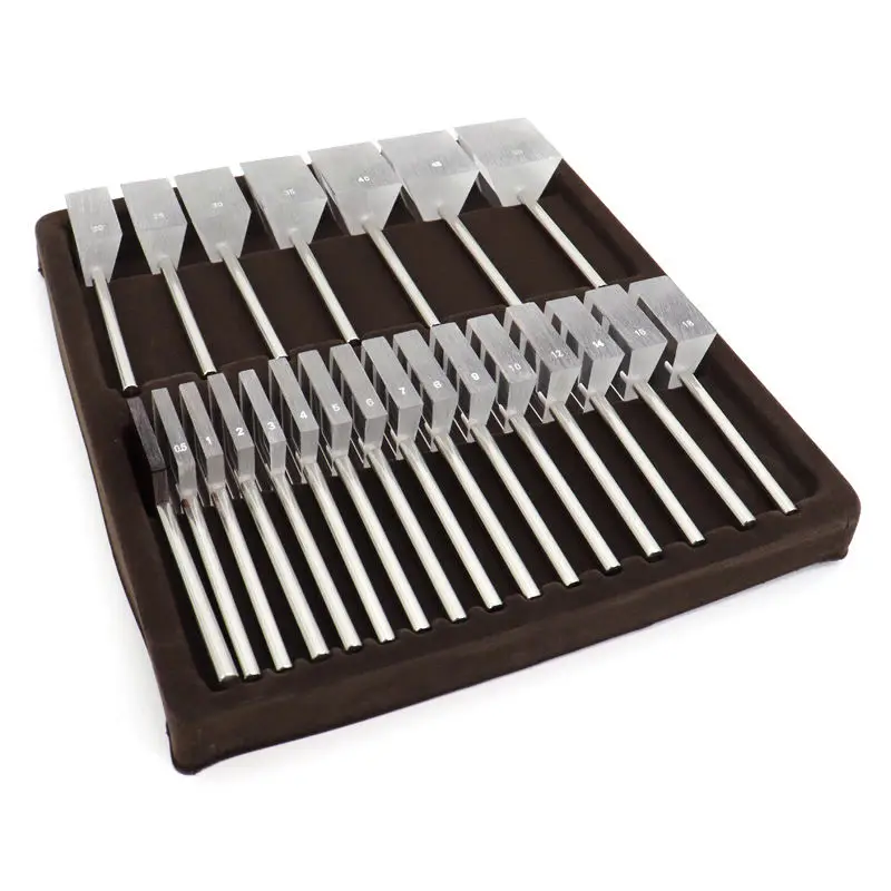 

Wholesale Price Ophthalmic Optical Refraction Glass HLS22 Bulk Prism Rod Stainless Steel Handle Kit Set Aluminum Shell Packaging