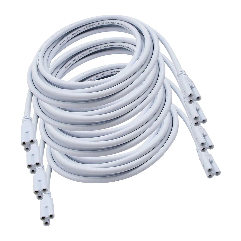 

Tube Led Cable Connector Wire Lamp Connecting Double Integrated Power Cord Light Linkable Cords Extension Tubelightend Dual C