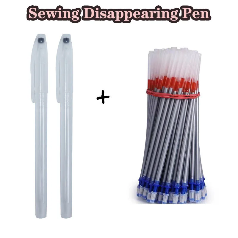 

82Pcs/Set Fabric Markers Pencil Fade Out For Drawing Lines High Temperature Disappearing Marker Pens PP DIY Craft Sewing