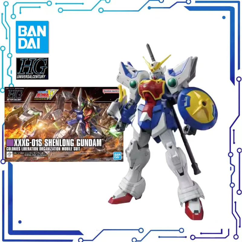 

BANDAI Аниме HG 1/144 Shenlong Gundam XXXG-01S новый мобильный отчет Gundam сборка пластиковая модель комплект экшн-игрушки Фигурки подарок